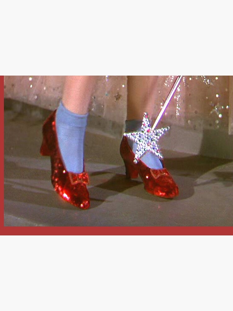 Dorothy red shoes by vintagelovers