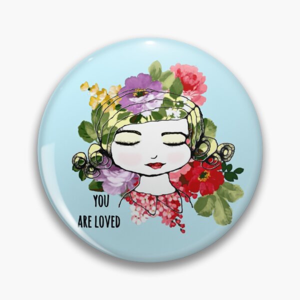 Item preview, you are loved -- blue designed and sold by ruby + acorn.