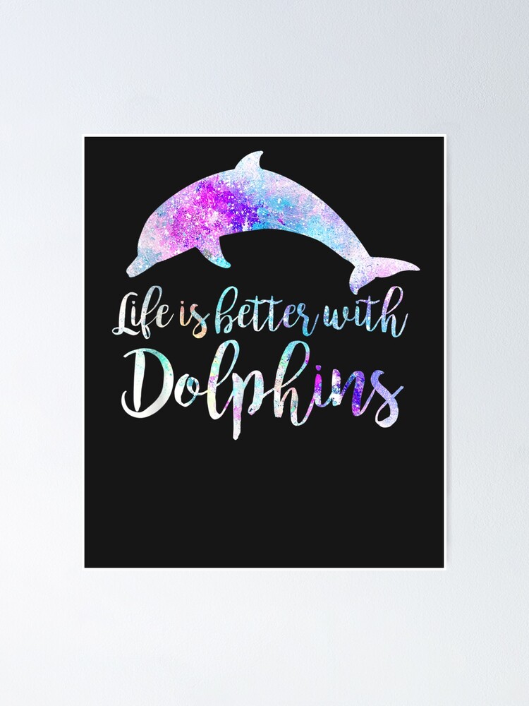 : Retro Life Is Better With Dolphins Dolphin Lover Gifts T-Shirt  : Clothing, Shoes & Jewelry