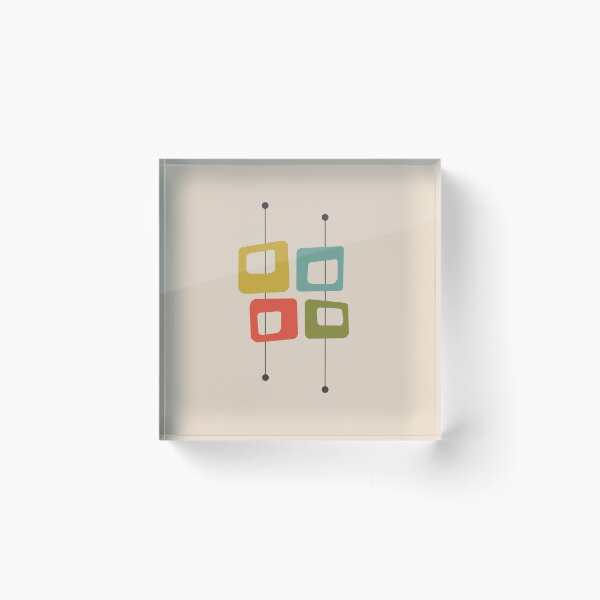 Item preview, Mid-Century Modern Geometric Abstract designed and sold by aMano-mapping.