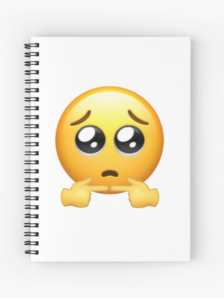 Sad Face Meme Spiral Notebooks for Sale