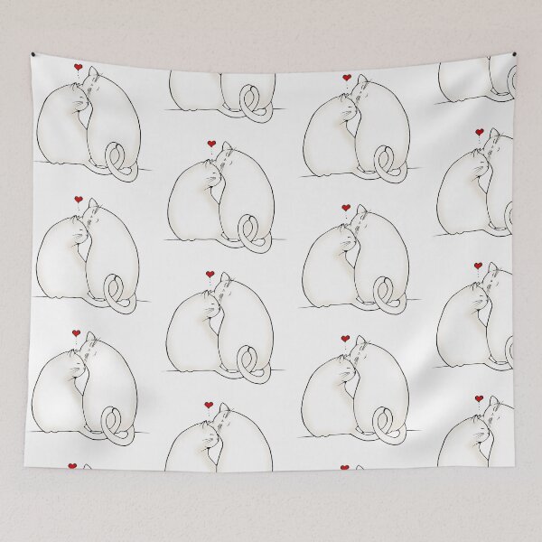 Item preview, Te Amo - Love Cats designed and sold by Art by Morgan Campillo.