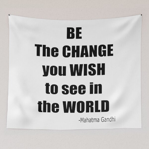 Item preview, Be The Change designed and sold by JLPeterson.
