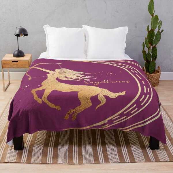 Item preview, Sagittarius Woman with Bow and Arrow in the Night Sky with the Moon and the Stars - Pink designed and sold by Breece.