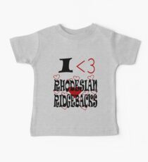 I <3 Rhodesian Ridgebacks Baby Tee