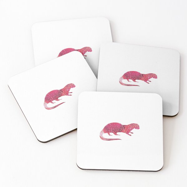 Item preview, Otter: pinks designed and sold by Erin Vargo.