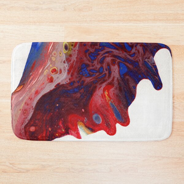 Item preview, Rainbow Flow Fluid Art Painting designed and sold by peonypours.