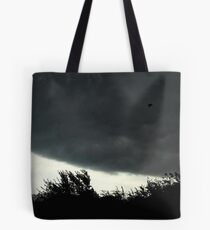 Small Tornado Passing By Tote Bag