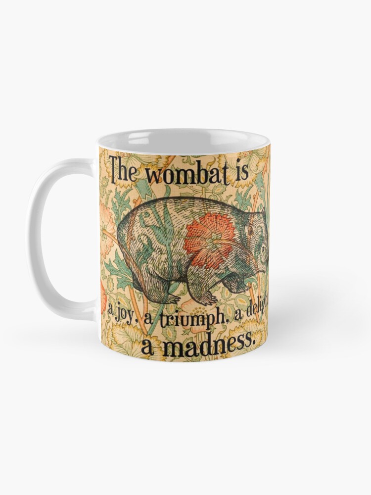 Alternate view of Ode to a Wombat Mug
