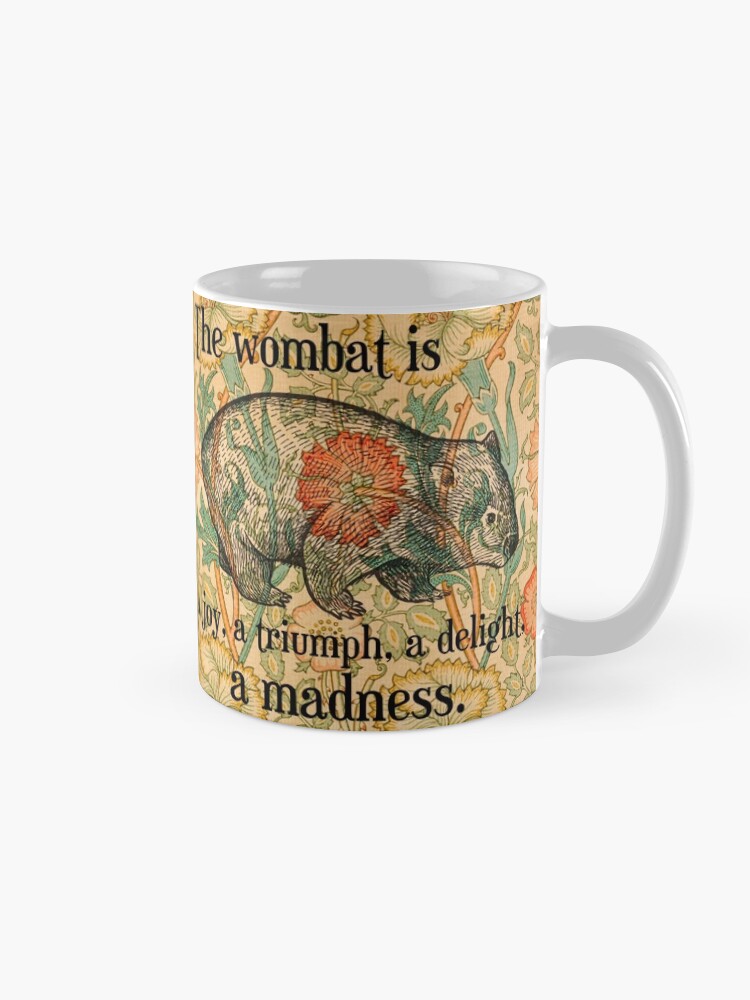 Alternate view of Ode to a Wombat Mug
