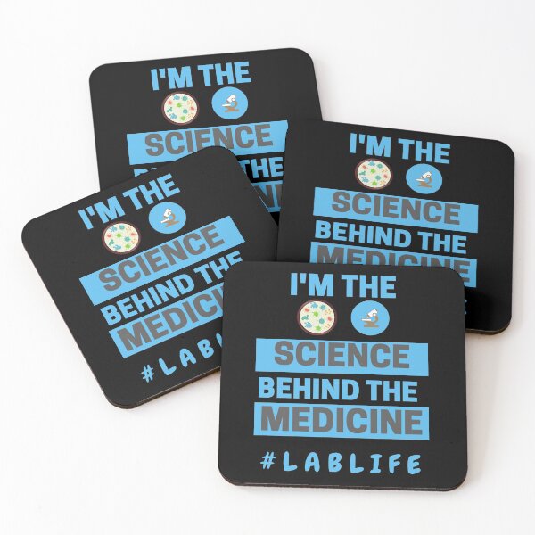 Item preview, I’M THE SCIENCE BEHIND THE MEDICINE #LABLIFE   Medical Laboratory Scientist designed and sold by Hippiesole.