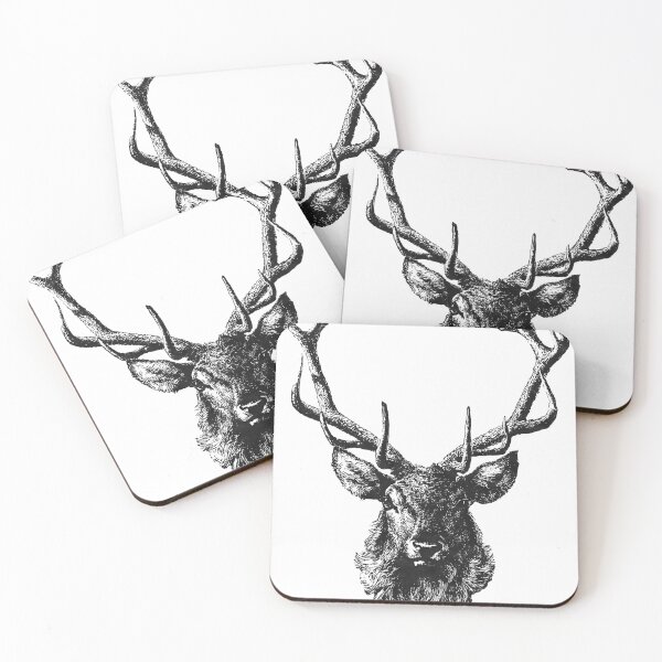 Item preview, Elk Head Engraving designed and sold by GBREAL01.