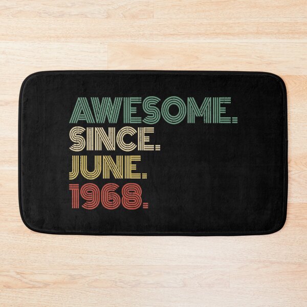 Item preview, Awesome Since June 1968 52nd Birthday Gift 52 Years Old Vintage June 1968 designed and sold by nana1099.