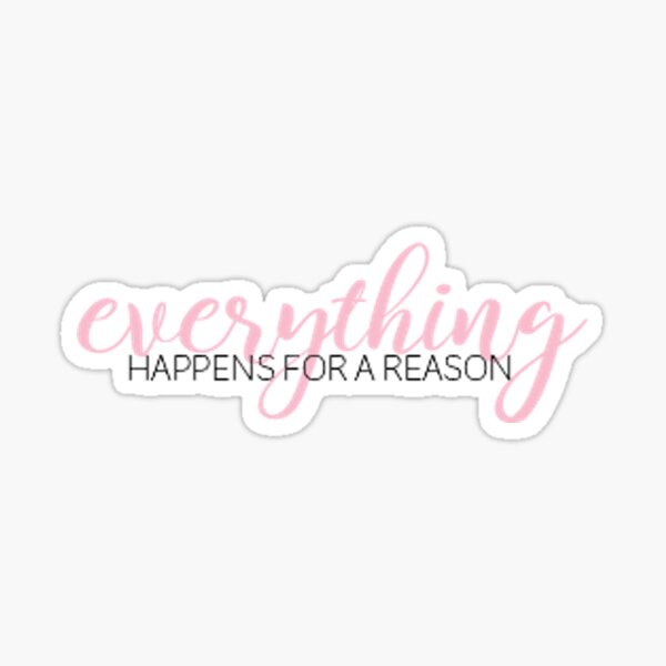 Item preview, Everything Happens for a Reason designed and sold by Sarah Anderson.
