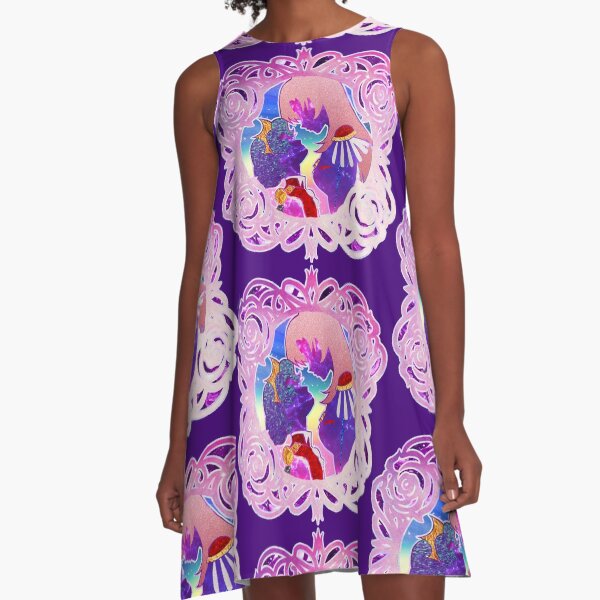 Stardust and Glitter Anthy and Utena A-Line Dress