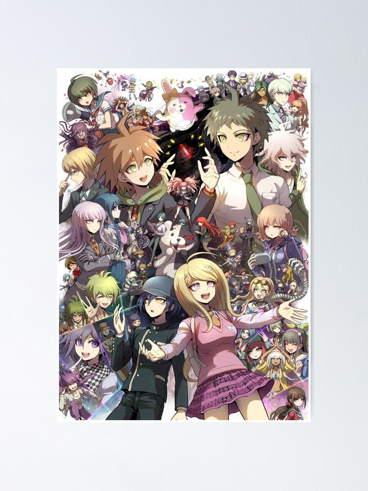Poster ''Danganronpa - Makato / Hajime / Kaede / Nagito' : autre vue