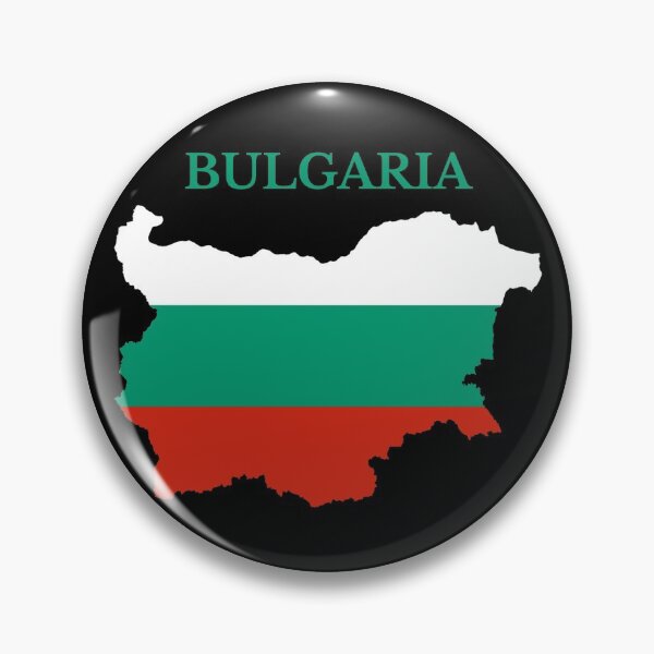 Item preview, Bulgaria Map Flag designed and sold by marosharaf.