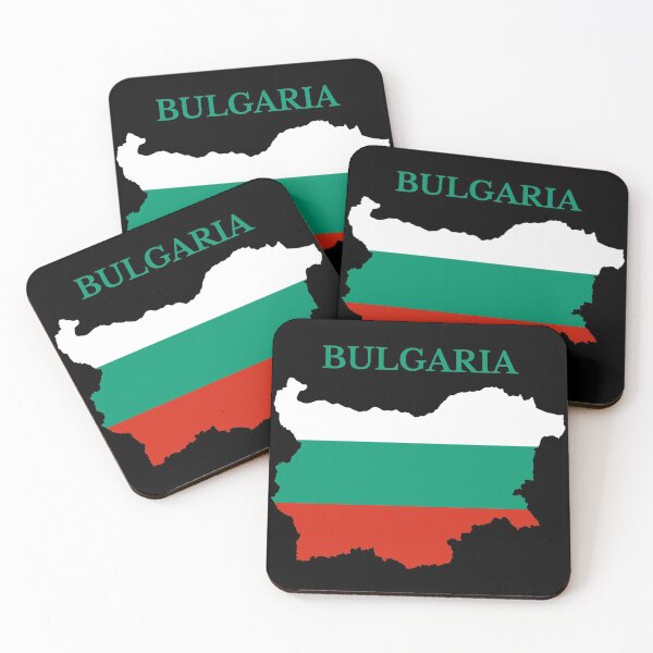 Item preview, Bulgaria Map Flag designed and sold by marosharaf.