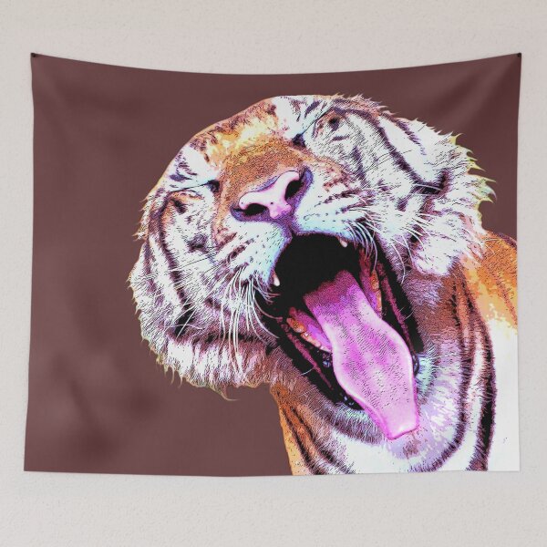 Item preview, YAWNING TIGER designed and sold by Astralia.