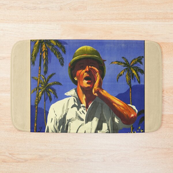 Item preview, North Queensland Calling Vintage Poster designed and sold by karwilberevivalcollection.