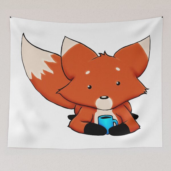 Item preview, Coffee Fox designed and sold by Art by Morgan Campillo.
