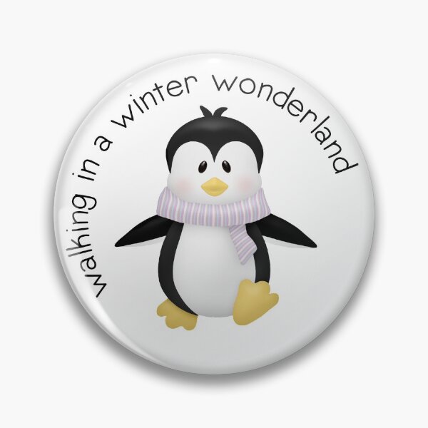 Item preview, Penguin walking in a winter wonderland designed and sold by PetitCreaciones.