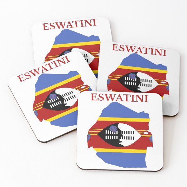 Item preview, Eswatini, Swaziland Map Flag designed and sold by marosharaf.