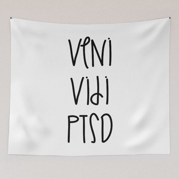 Item preview, Veni Vidi PTSD designed and sold by Nathalie Aynié.
