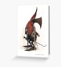 Red Cap Greeting Card
