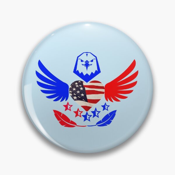 Item preview, Freedom Hawk Heart designed and sold by wijit.