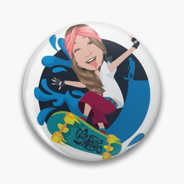 Item preview, Skater girl. Funny cartoon. Perfect gift designed and sold by AleMalin.