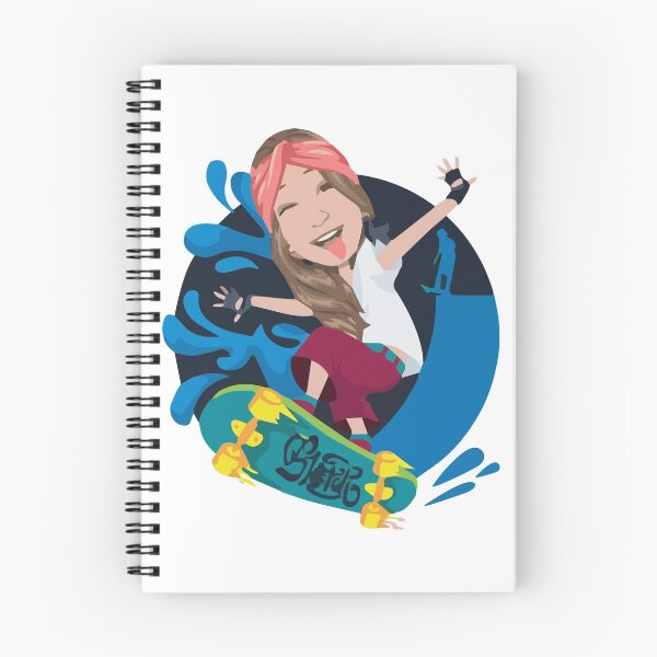Item preview, Skater girl. Funny cartoon. Perfect gift designed and sold by AleMalin.
