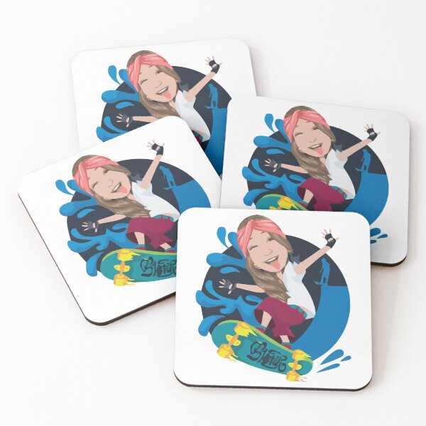 Item preview, Skater girl. Funny cartoon. Perfect gift designed and sold by AleMalin.
