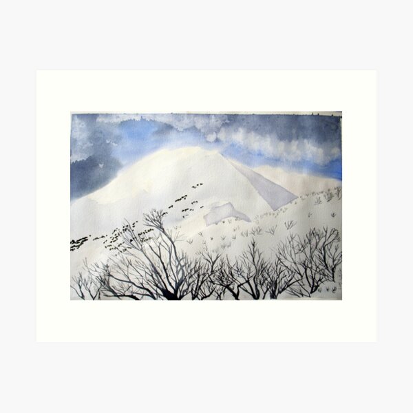 Item preview, Mt. Feathertop  in  August  snow designed and sold by taariqhassan.