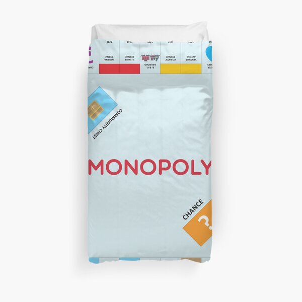 Monopoly Duvet Cover