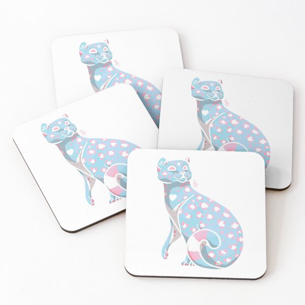 Item preview, Transgender Pride Cat designed and sold by voidofstars.