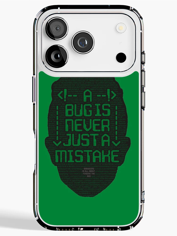 Thumbnail 1 of 5, iPhone Case, Debugging designed and sold by oneskillwonder.