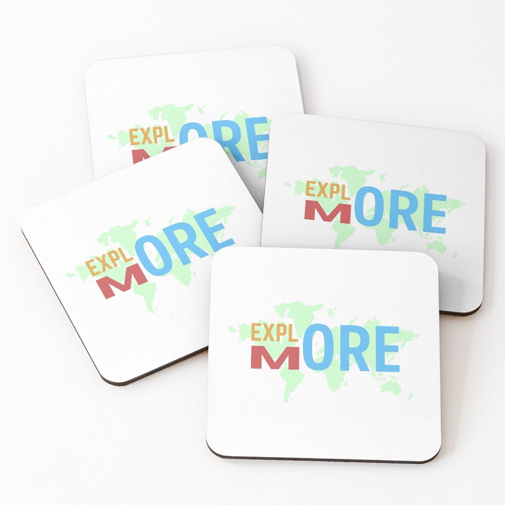 Item preview, Coasters (Set of 4) designed and sold by InputVSOutput.