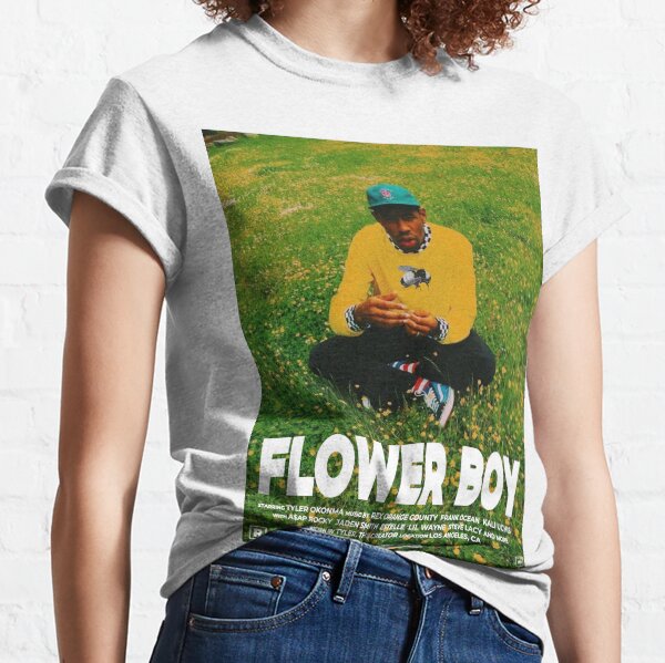 Asap rocky flower shirt best sale