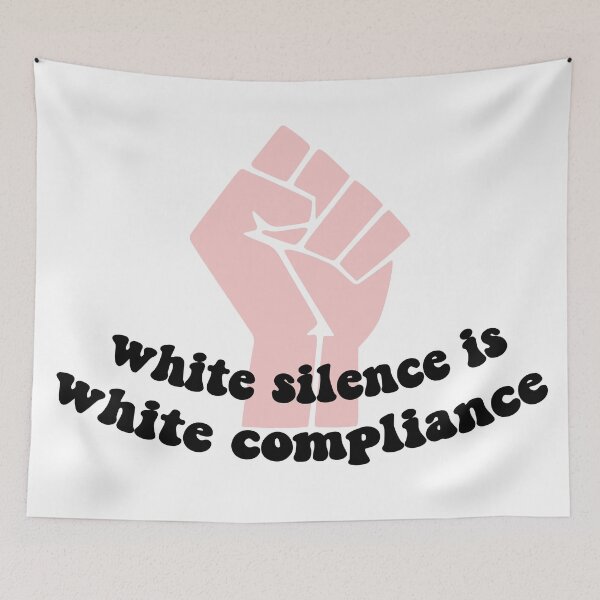 Item preview, White Silence is White Compliance designed and sold by morganhols.