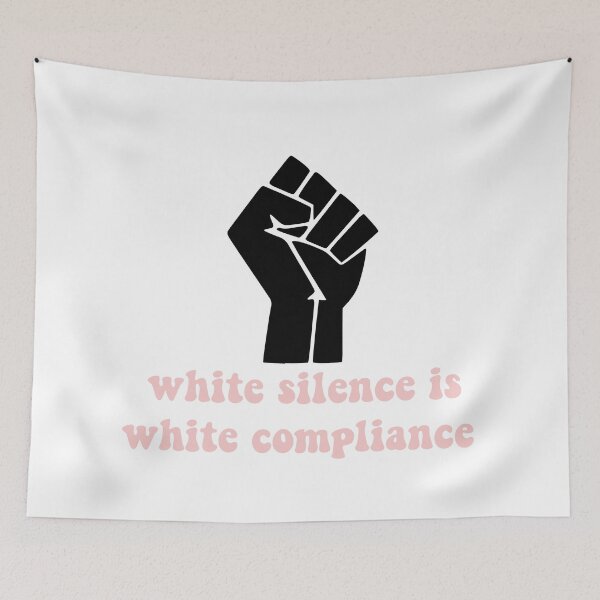 Item preview, White Silence is White Compliance designed and sold by morganhols.
