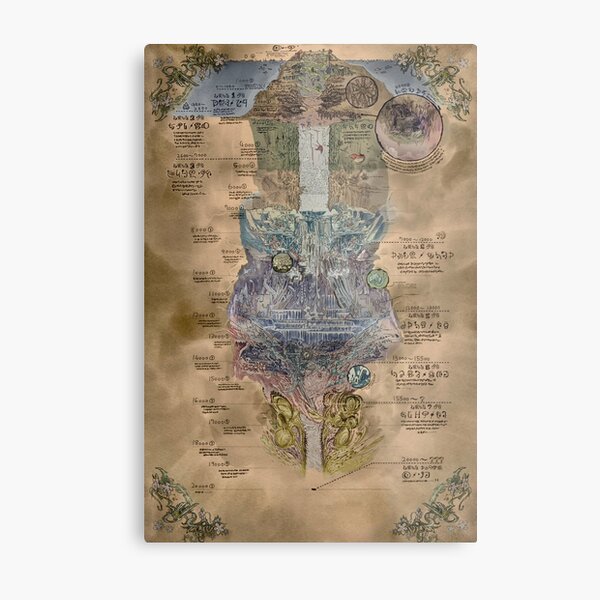Carte Made In Abyss Impression métallique
