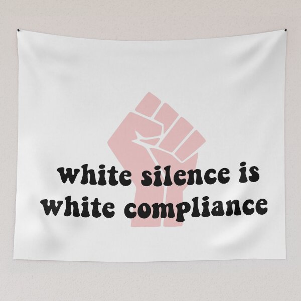 Item preview, White Silence is White Compliance designed and sold by morganhols.
