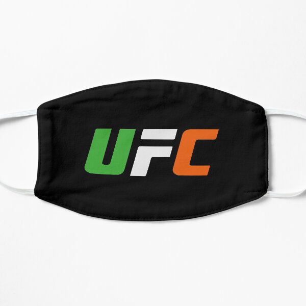 UFC Conor mcgregor symbol of notorious champion of ireland Flat Mask