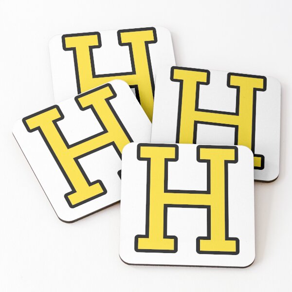Item preview, Magical Yellow and Black Letter H designed and sold by ale-rose.