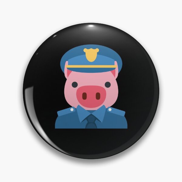 Item preview, Pig Cop Emoji designed and sold by SapphireP.