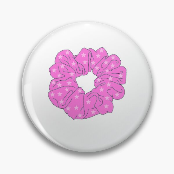 Item preview, Pink stars scrunchie designed and sold by artbyak3.