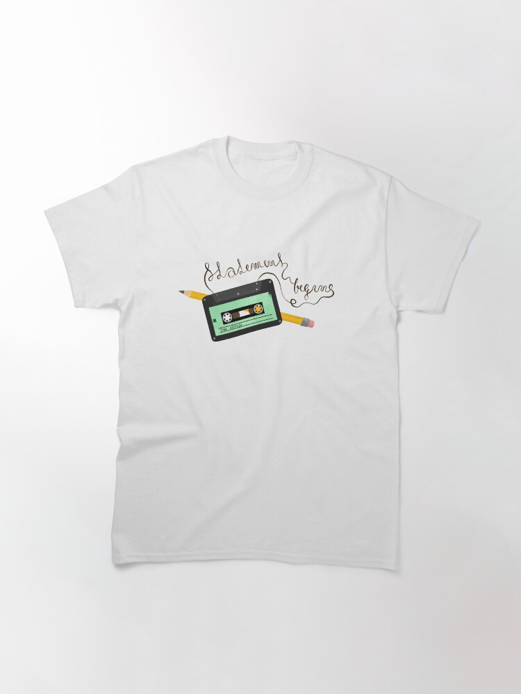 Alternate view of Statement Begins Classic T-Shirt