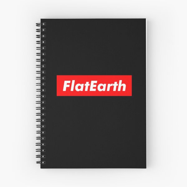 Item preview, Flat Earth - Red and White designed and sold by creativeloog.
