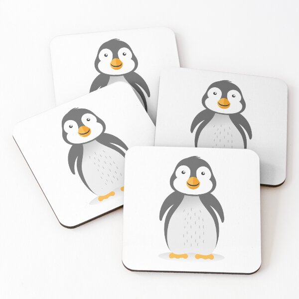 Item preview, Illustration of funny penguin, cub, bird, feathered mom designed and sold by LucianoCosmo.